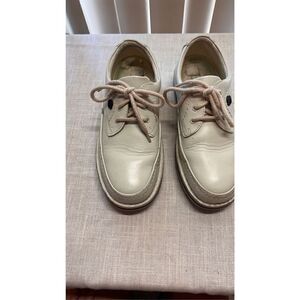THE BODY SHOE BEIGE HUSH PUPPIES MALL WALKER MENS SIZE 6 wide